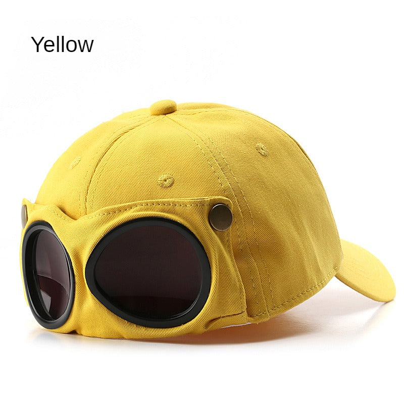 FREE SHIPPING!! Pilot hat trendy&nbsp; Korean Style of personalized glasses cap men's sunglasses&nbsp; &nbsp;