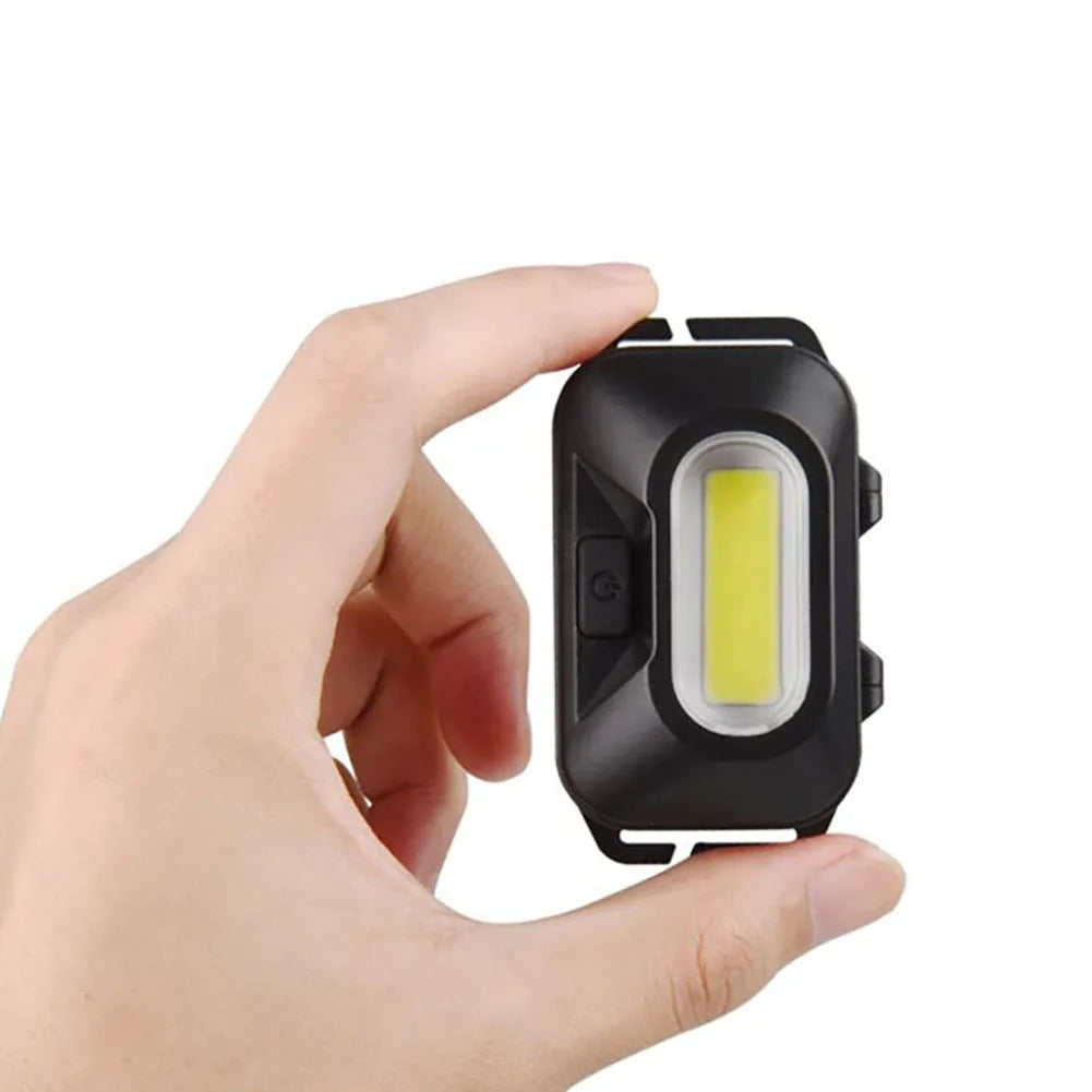 FREE SHIPPING!! Mini Cob Led Headlight Outdoor Camping Light Flashlight Head Torch Tourism Equipment For Hiking Cycling Fishing