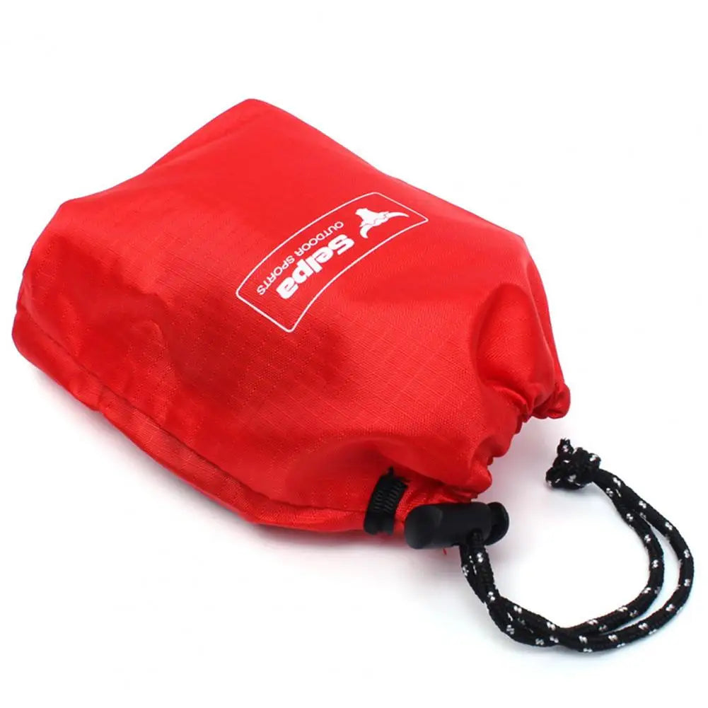 FREE SHIPPING!! Gear Storage Bag Drawstring Waterproof Mini Outdoor Camping Equipment Carabiner Wind Rope Sundries Organizer Pouch for Climbing