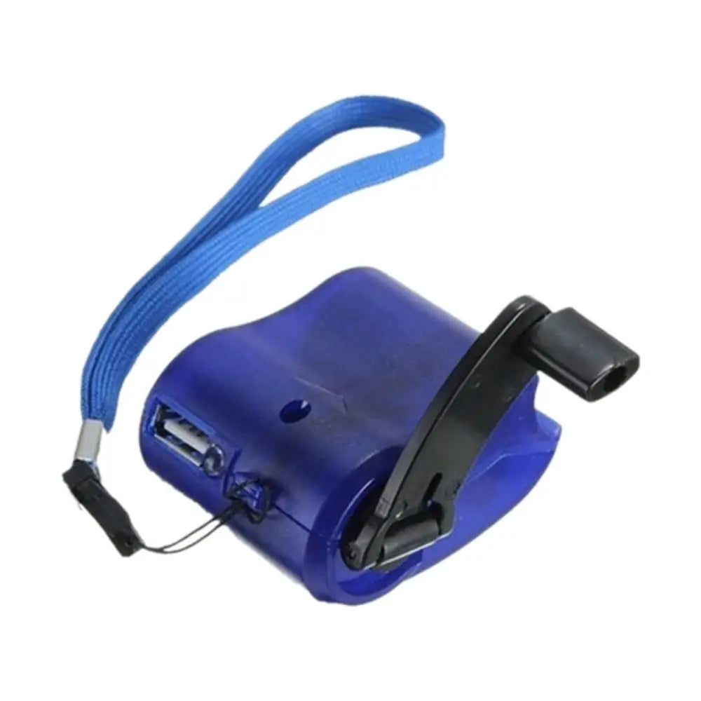 FREE SHIPPING!! Outdoor Emergency Survival Gear Hand Crank Generator USB Mobile Phone Charger