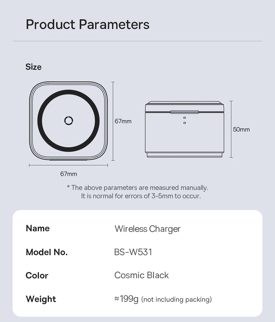 FREE SHIPPING!! Baseus 2 in 1 25W Magnetic Wireless Charger Stand 15W Fast Wireless Charging Desktop Dock Station For iPhone16 15 14 13 Airpod - Concept Accessories