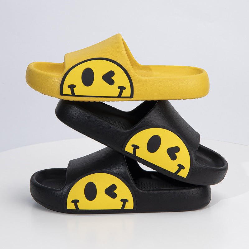 FREE SHIPPING!! Cartoon Smiley Face Sandals - Concept Accessories