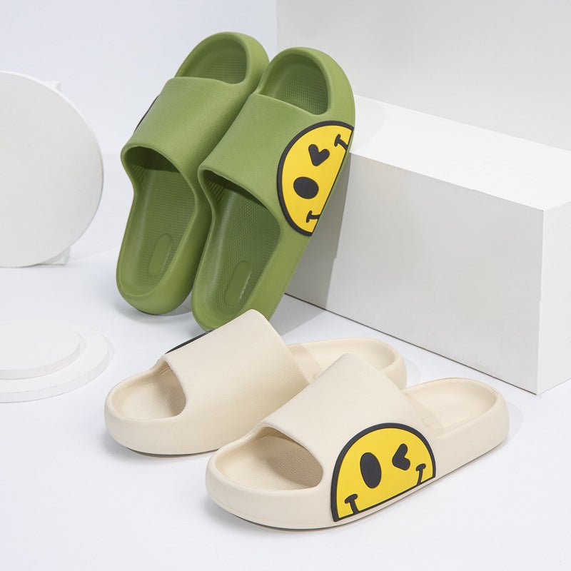 FREE SHIPPING!! Cartoon Smiley Face Sandals - Concept Accessories