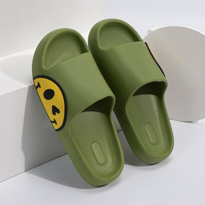 FREE SHIPPING!! Cartoon Smiley Face Sandals - Concept Accessories