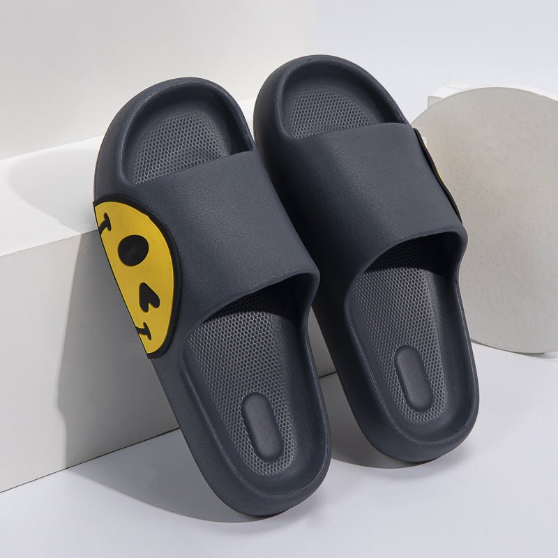 FREE SHIPPING!! Cartoon Smiley Face Sandals - Concept Accessories