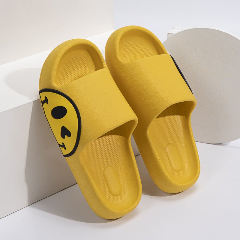 FREE SHIPPING!! Cartoon Smiley Face Sandals - Concept Accessories