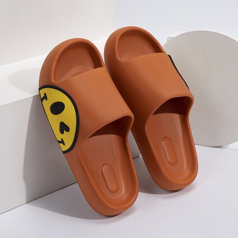 FREE SHIPPING!! Cartoon Smiley Face Sandals - Concept Accessories