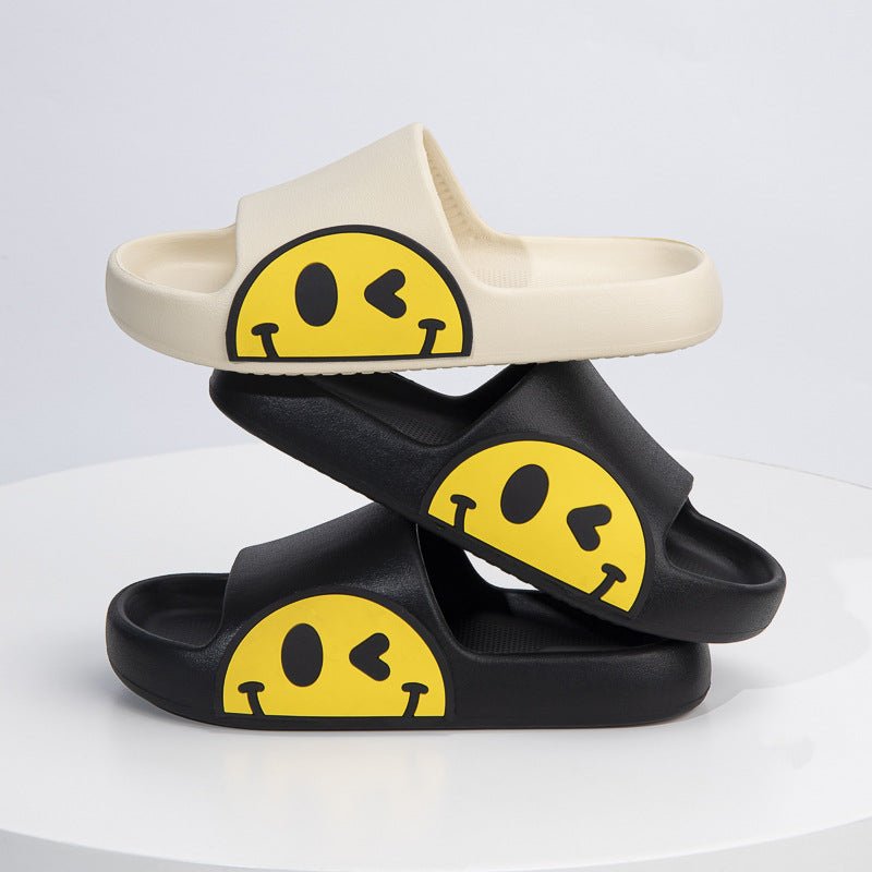 FREE SHIPPING!! Cartoon Smiley Face Sandals - Concept Accessories