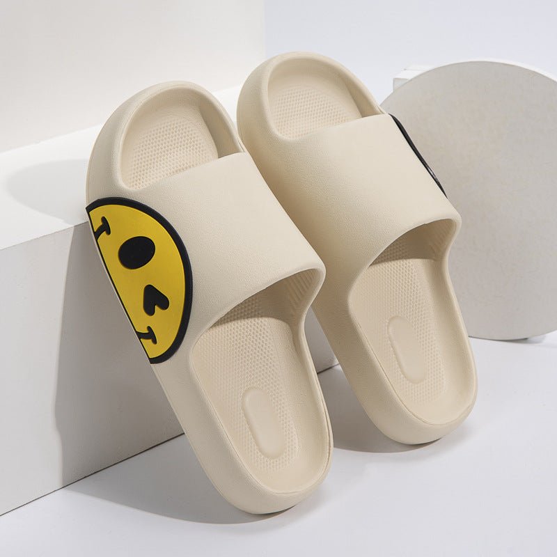 FREE SHIPPING!! Cartoon Smiley Face Sandals - Concept Accessories