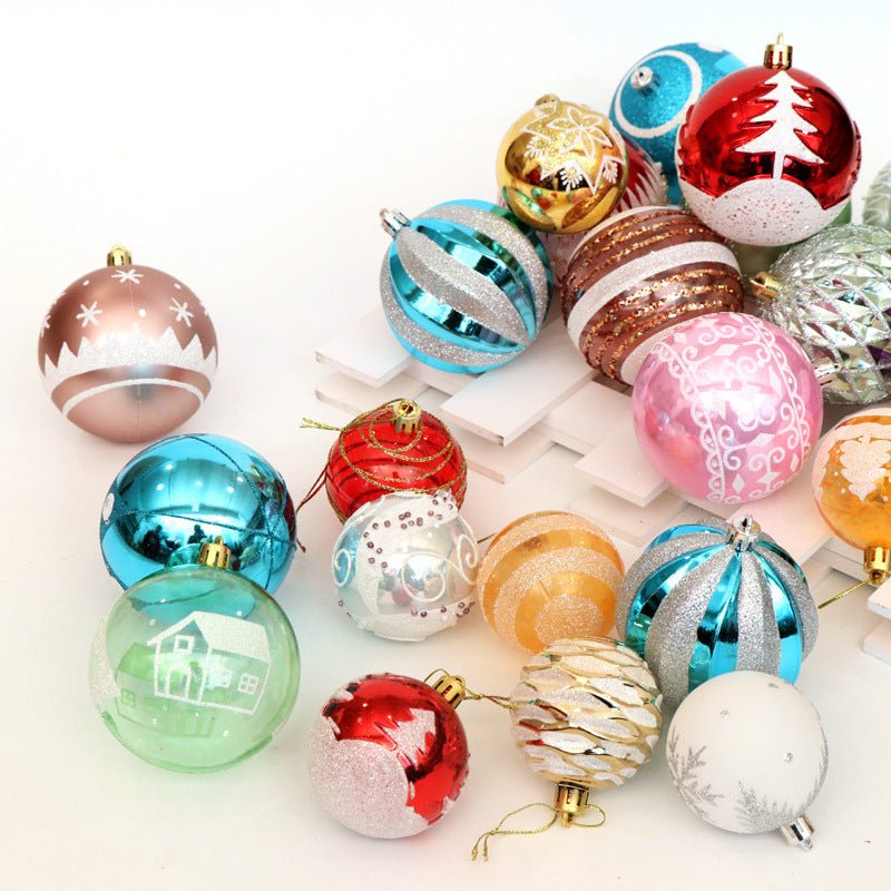 FREE SHIPPING!! Christmas ball, bright ball, 6cm24, Christmas decorations, Christmas tree, Christmas tree decoration - Concept Accessories